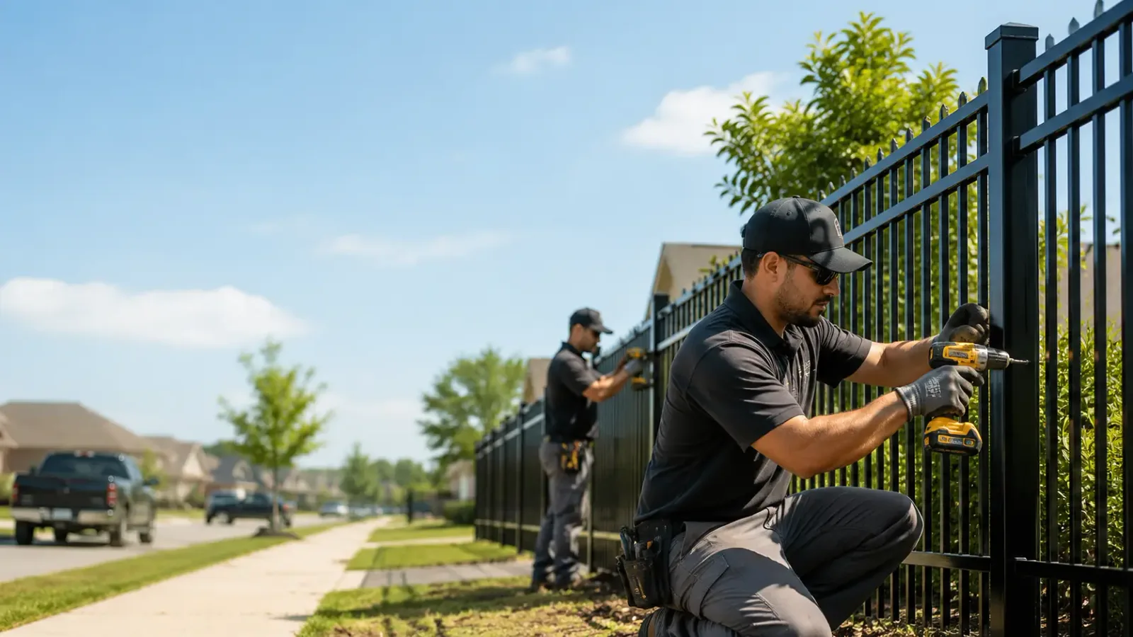 Metal Fence Installation in Kesley, IA